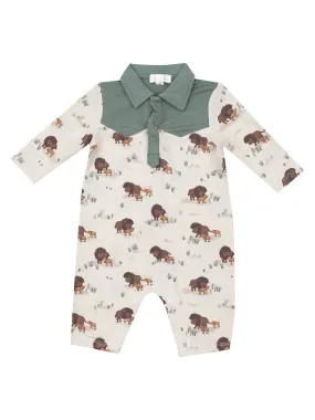 Cowboy Romper, Bison Families