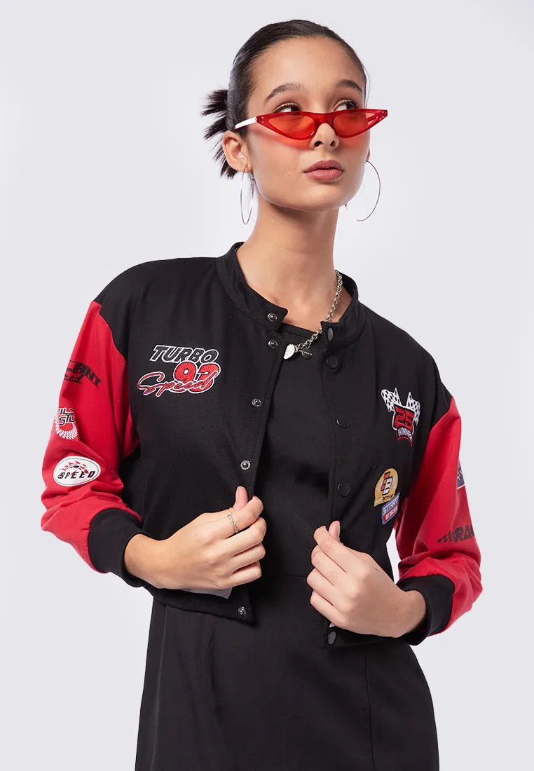 Cropped Racing Jacket