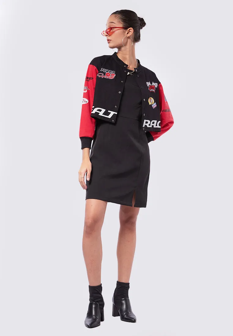 Cropped Racing Jacket