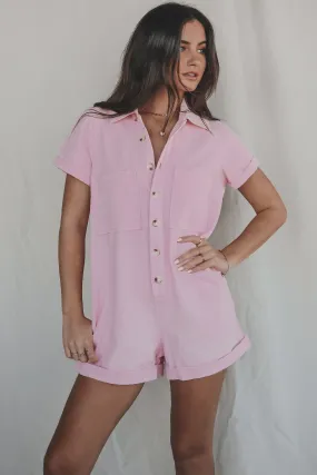 DEAL SHOW ME YOUR MUMU Candy Pink Range Romper