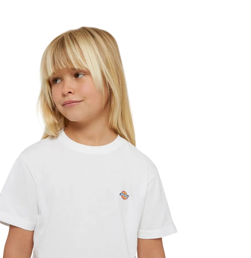 Dickies maglietta manica corta da ragazzi Mapleton DK0KSR640WH1 bianco