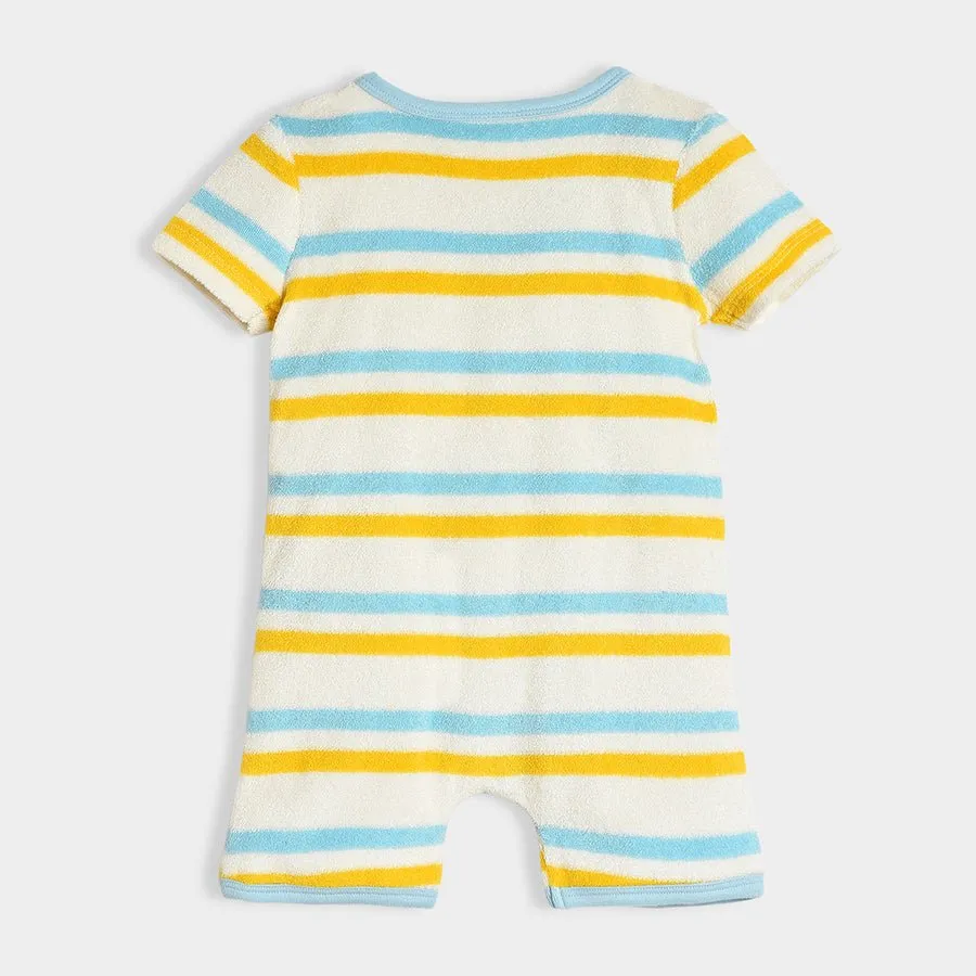 Dinomite Knitted Striper Romper