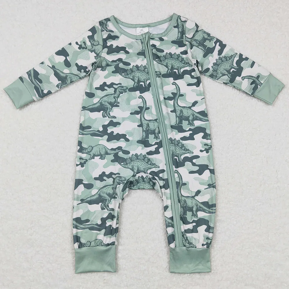 Dinosaur Print Cute Baby Kids Boys Rompers LR0718