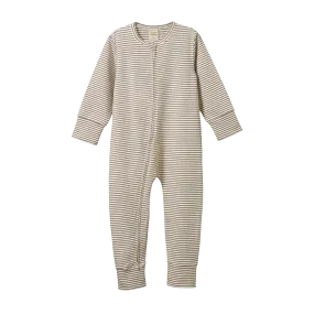Dreamlands Suit Toddler | Mushroom Pinstripe