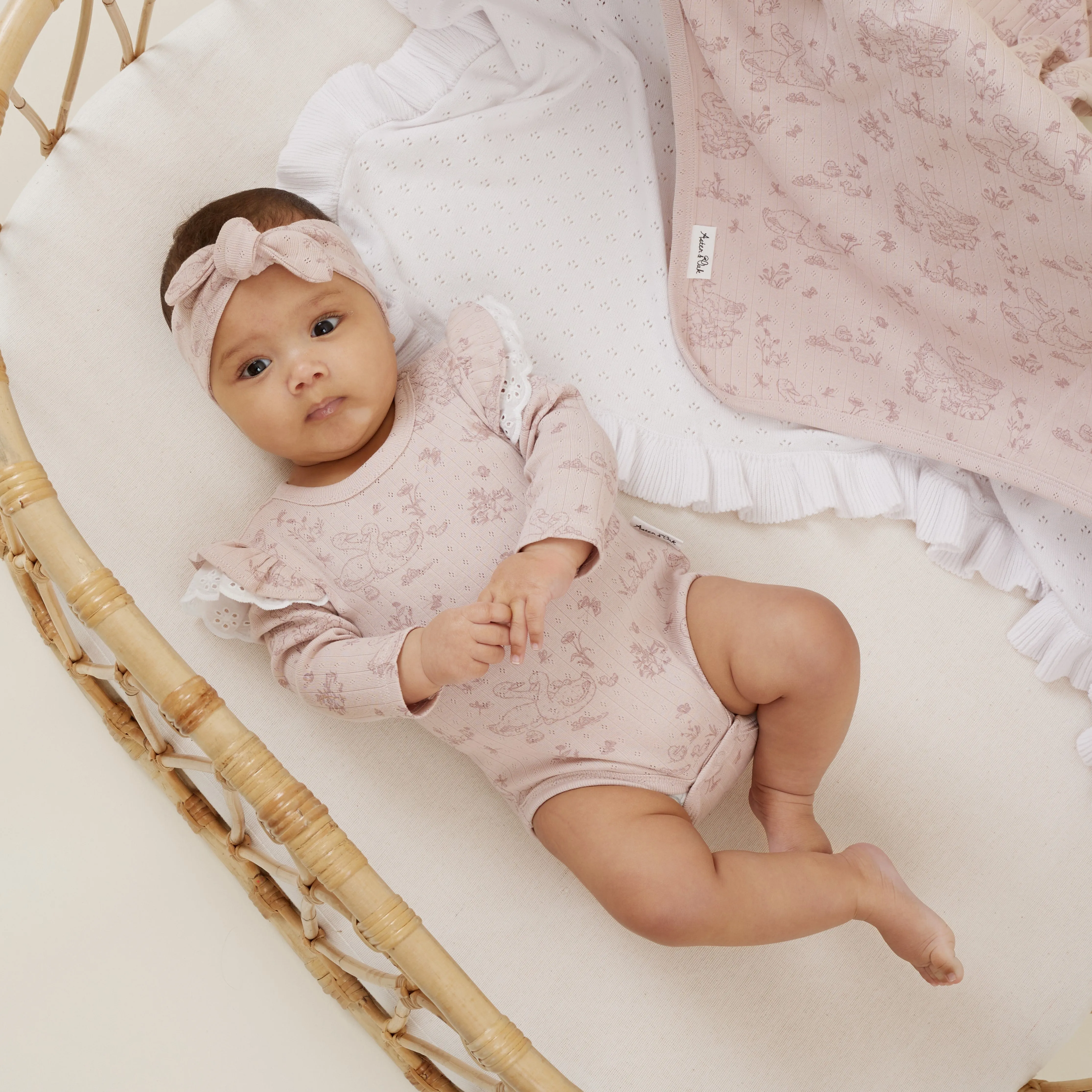Duck Family Flutter Bodysuit