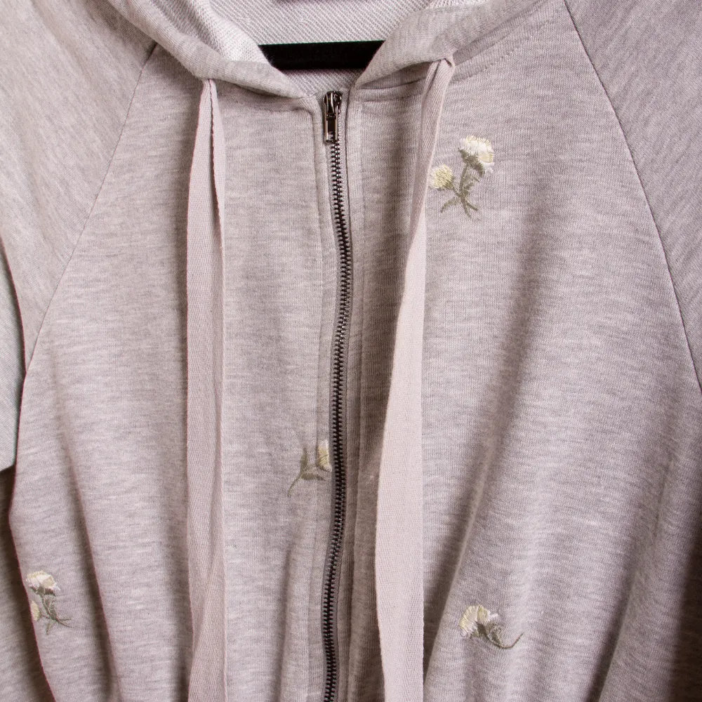 Embroidered Hooded Romper - FINAL SALE