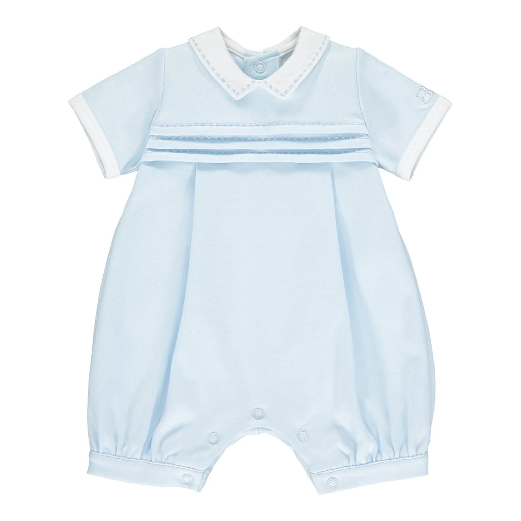 Emile et Rose - Baby boy pale blue romper 7301 Waldo