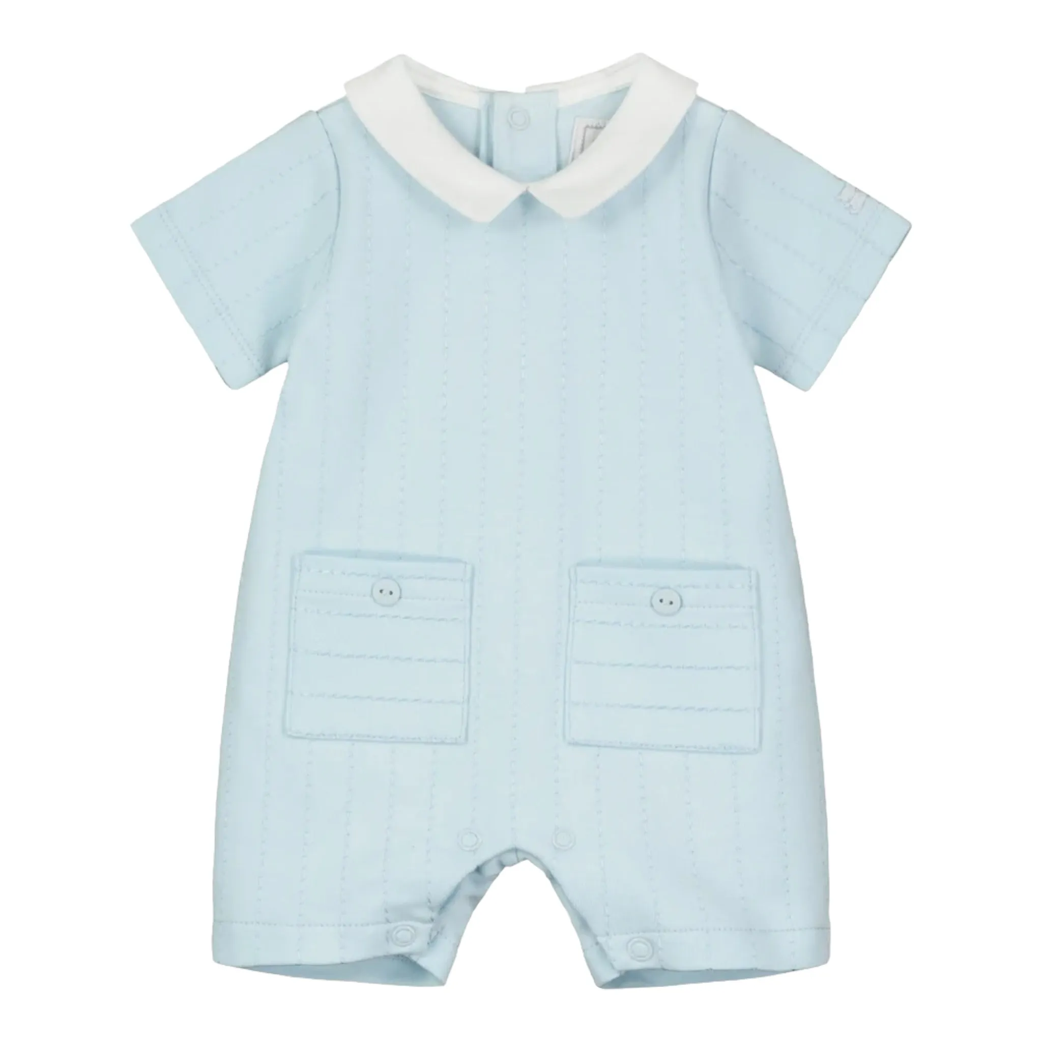 Emile et Rose - Baby boy pale blue romper 7328 Felix