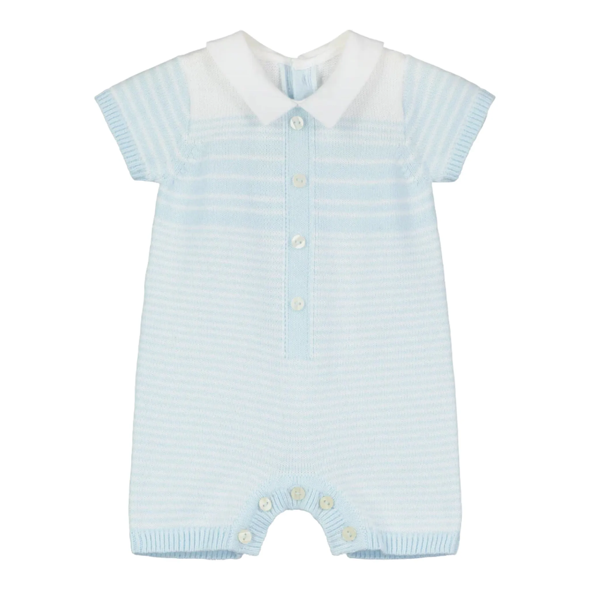 Emile et Rose - Baby Boys knit stripe all in one, Fabian