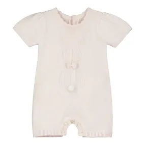 Emile et Rose - Light pink knit all in one, bunny design, Frankie