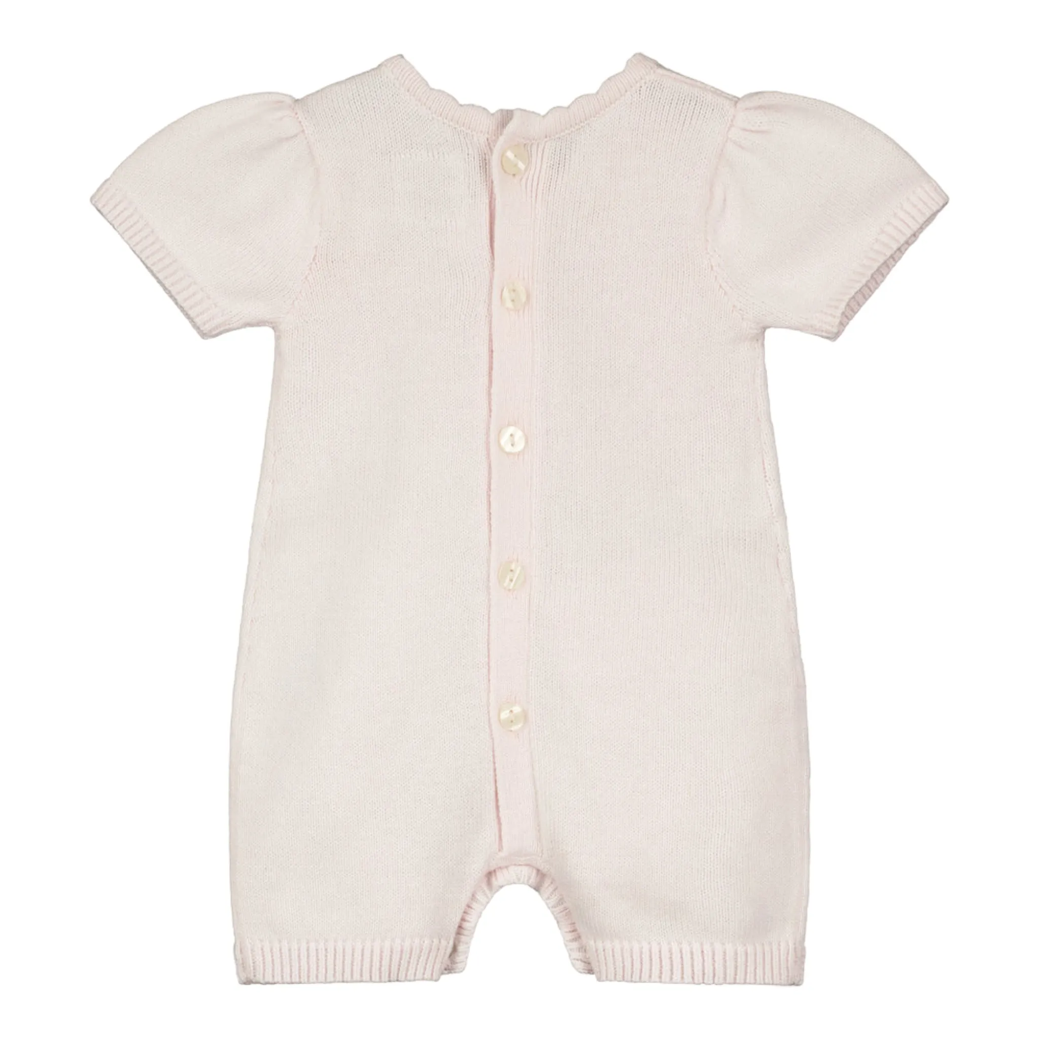 Emile et Rose - Light pink knit all in one, bunny design, Frankie