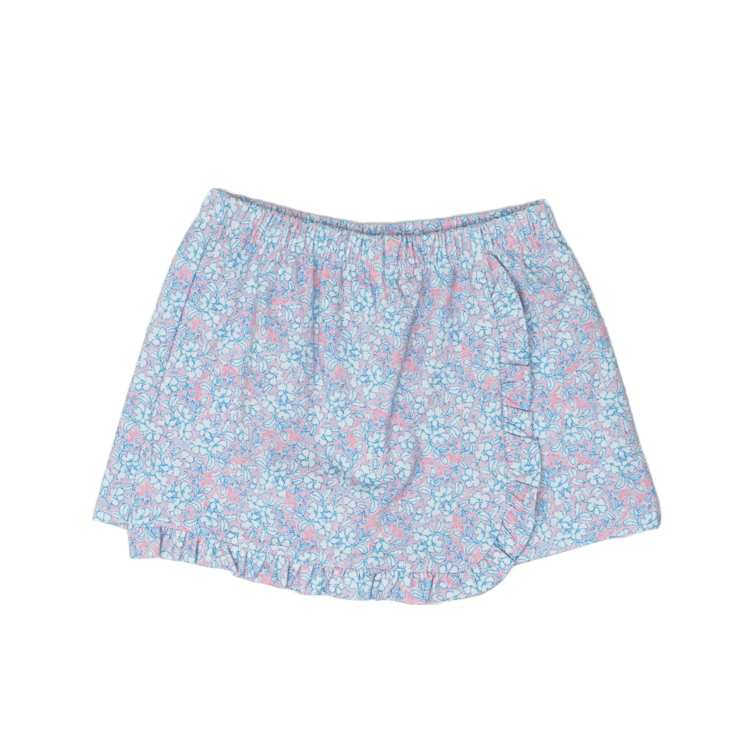 Evelyn Cotton Candy Floral Skort