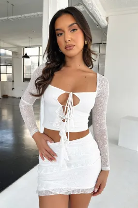 Festa Skirt - White