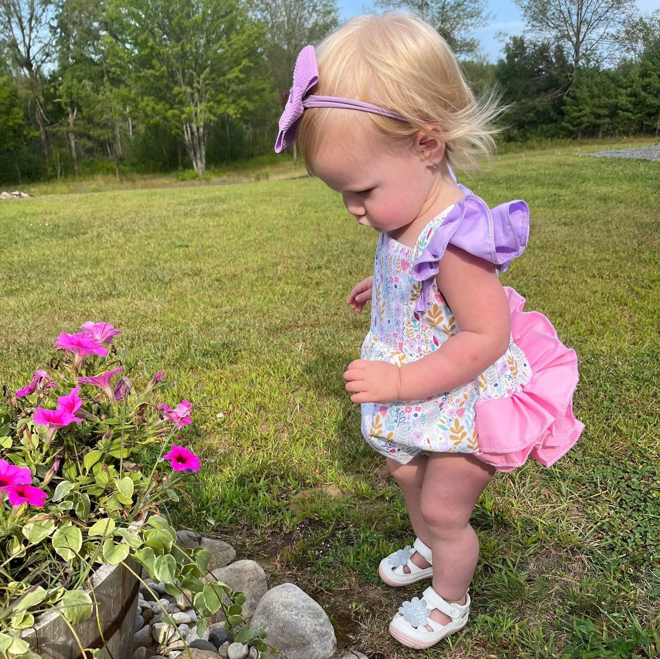 Floral Vine Romper