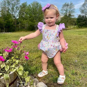 Floral Vine Romper
