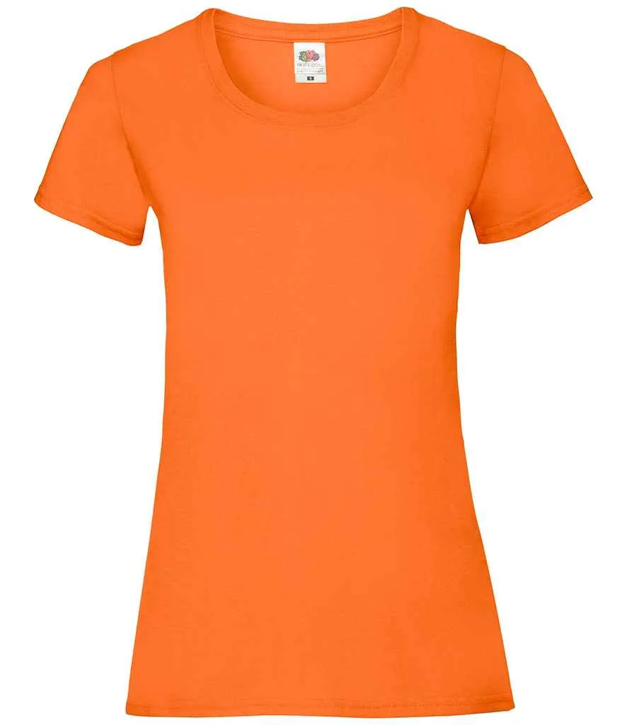 Fruit of the Loom Value T-Shirt (Ladies) - Bright Colours