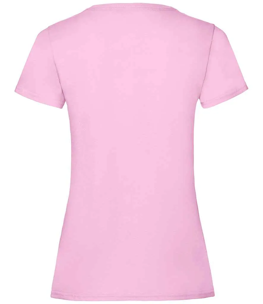 Fruit of the Loom Value T-Shirt (Ladies) - Bright Colours
