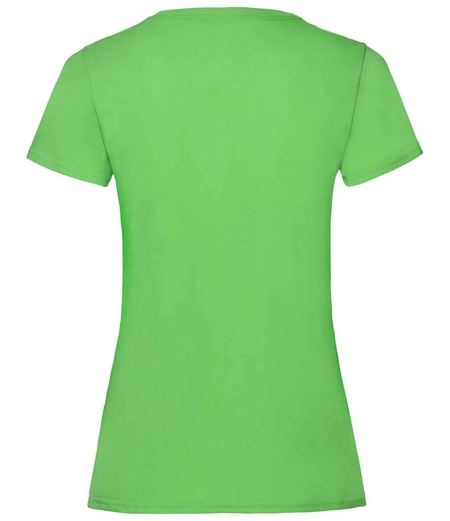 Fruit of the Loom Value T-Shirt (Ladies) - Bright Colours