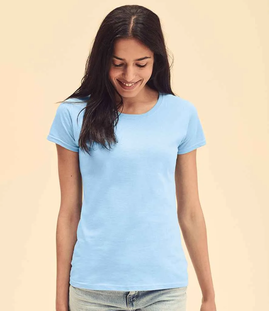 Fruit of the Loom Value T-Shirt (Ladies) - Bright Colours