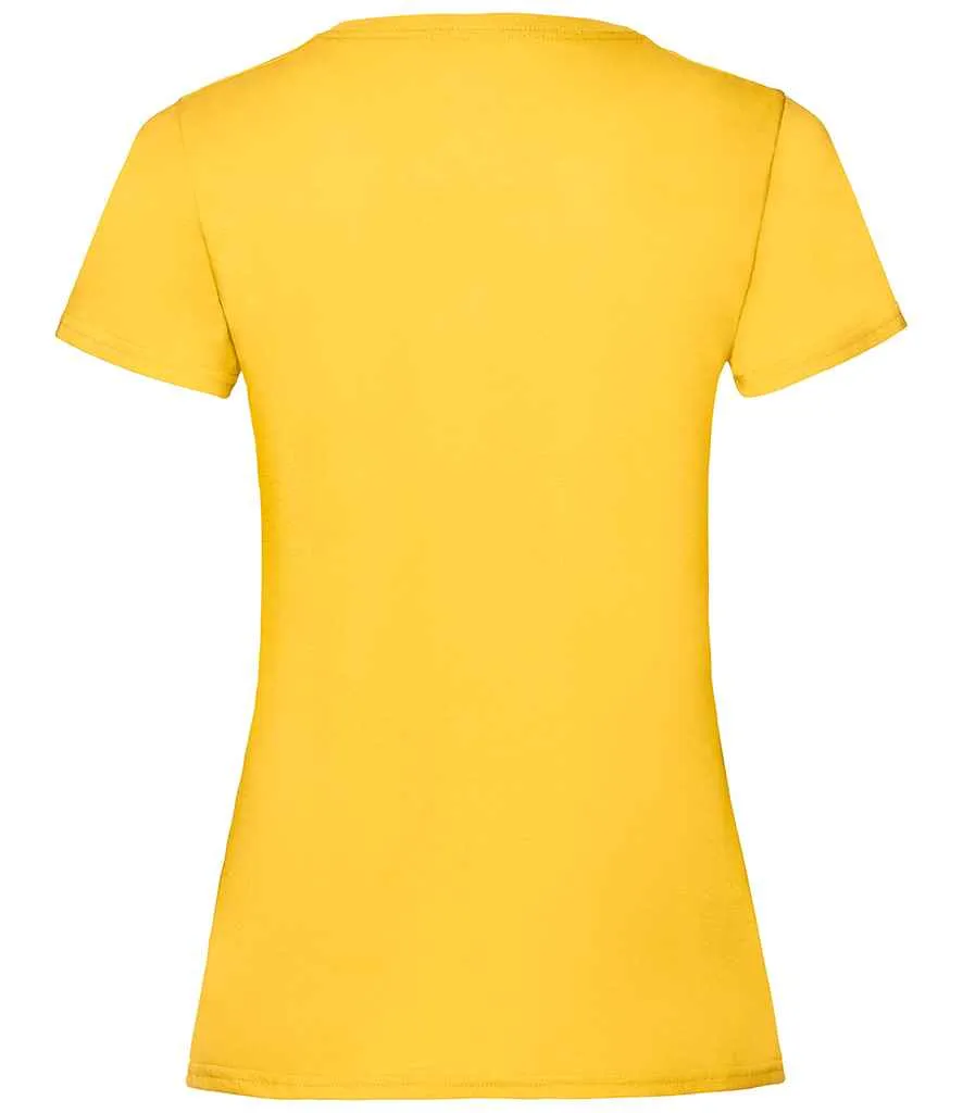 Fruit of the Loom Value T-Shirt (Ladies) - Bright Colours