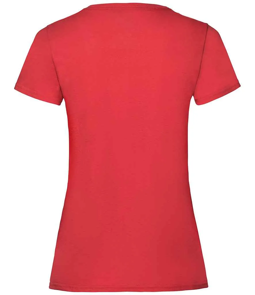Fruit of the Loom Value T-Shirt (Ladies) - Bright Colours