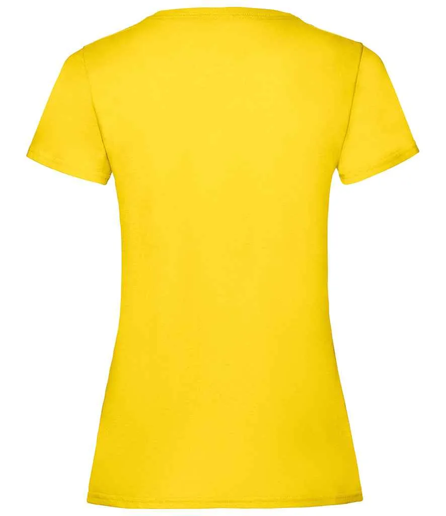 Fruit of the Loom Value T-Shirt (Ladies) - Bright Colours