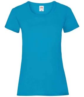 Fruit of the Loom Value T-Shirt (Ladies) - Bright Colours