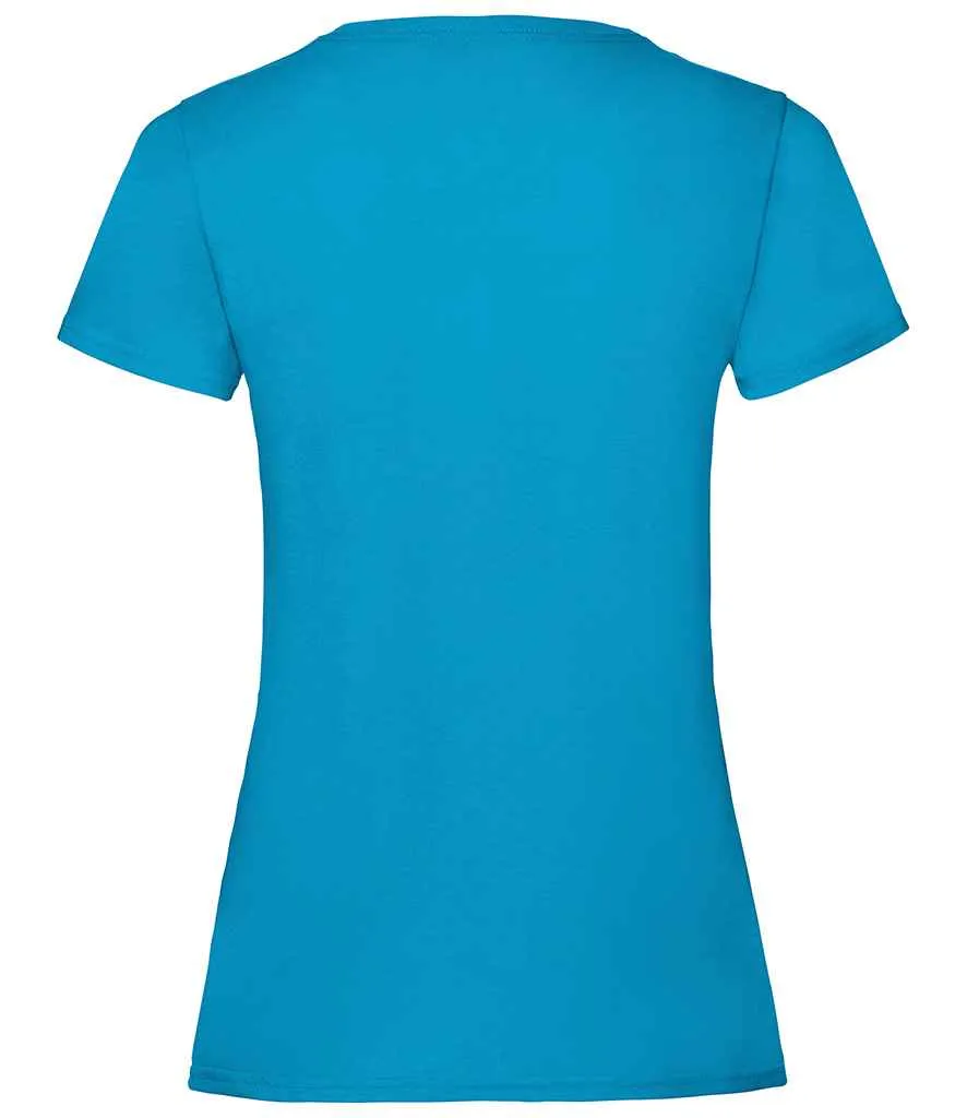 Fruit of the Loom Value T-Shirt (Ladies) - Bright Colours