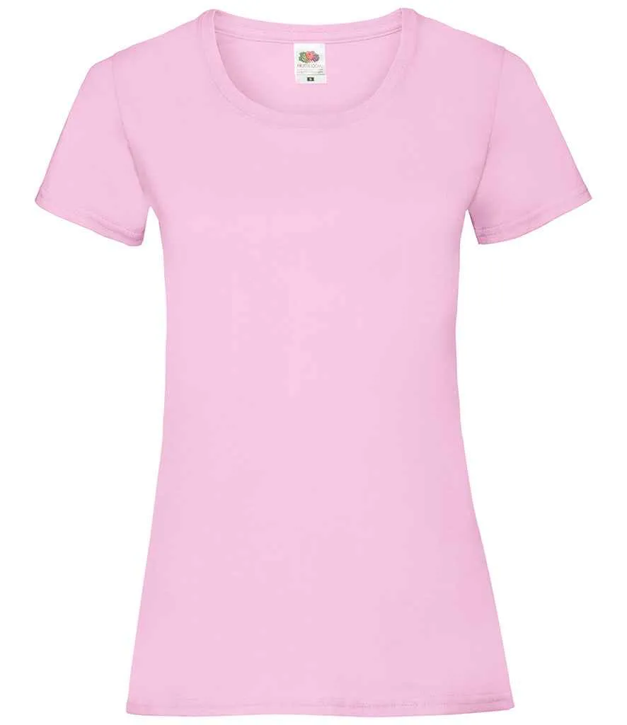 Fruit of the Loom Value T-Shirt (Ladies) - Bright Colours