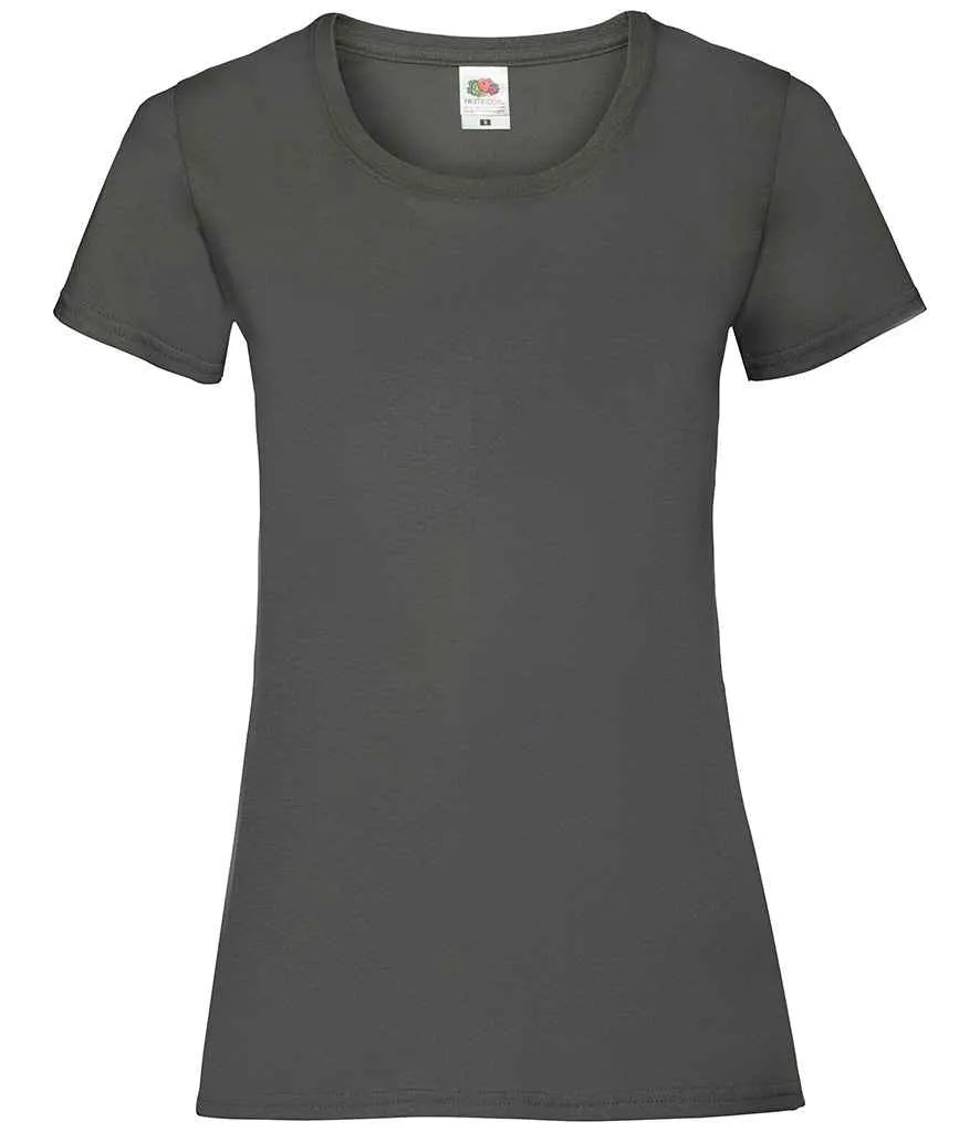 Fruit of the Loom Value T-Shirt (Ladies) - Bright Colours