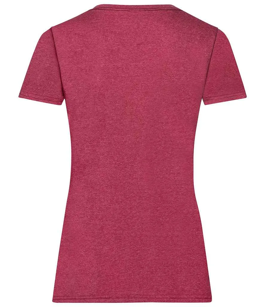 Fruit of the Loom Value T-Shirt (Ladies) - Bright Colours