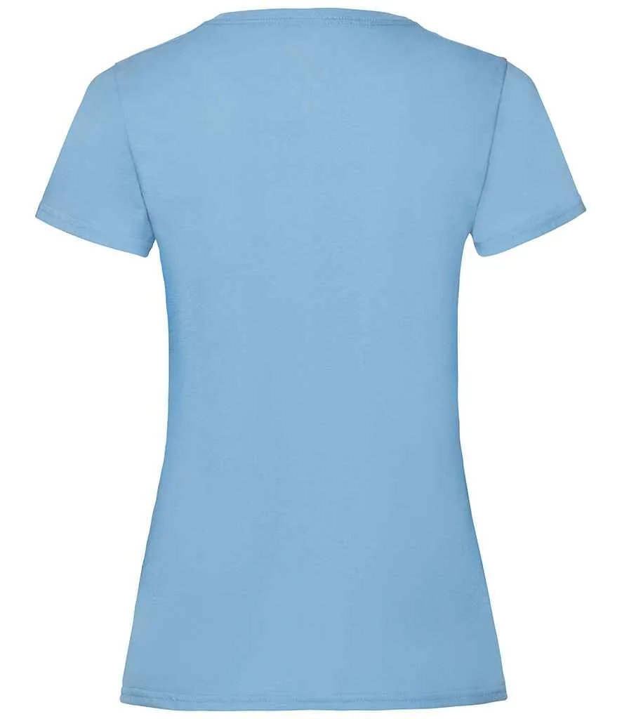 Fruit of the Loom Value T-Shirt (Ladies) - Bright Colours