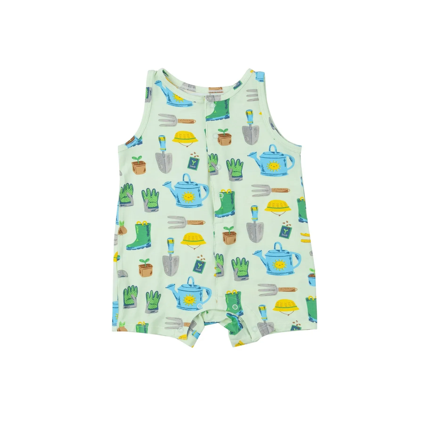 Garden Tools Shortie Romper