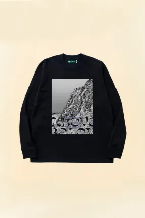Godspeed Superior Organic L/S T-Shirt 'Ascent' - Black