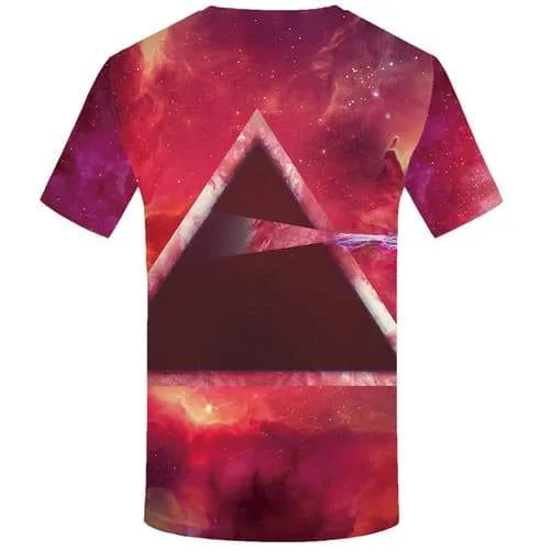 Graffiti T shirts Men Galaxy Space Tshirts Cool Nebula Tshirt Printed Colorful T-shirts 3d Harajuku Tshirts Novelty Short Sleeve