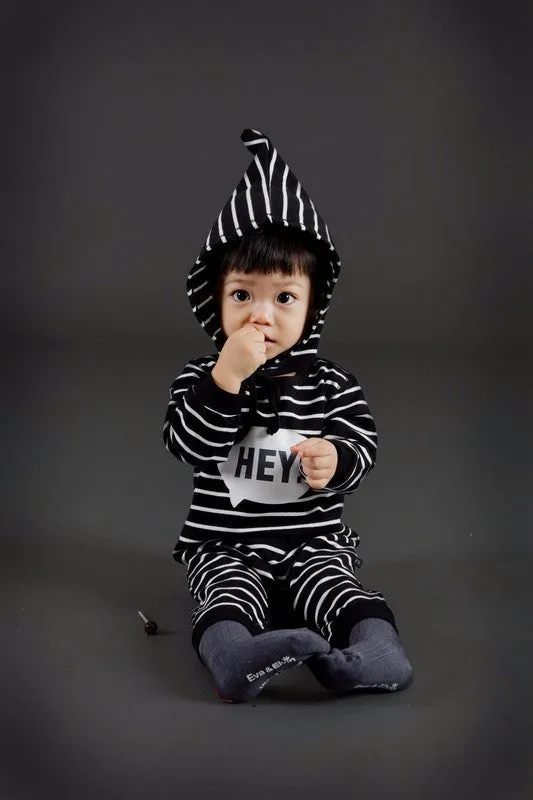 Hey Speech Bubble Set (Jumpsuit & Hat)