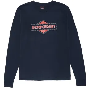 Independent Chain Breaker Long Sleeve T-Shirt - Navy