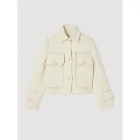 Kaya Scodelario White Jacket