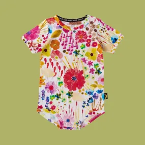 Kip & Co Field of Dreams Short Sleeve Romper