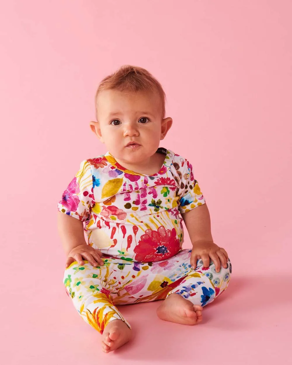 Kip & Co Field of Dreams Short Sleeve Romper