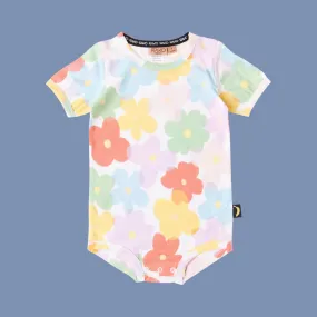 Kip & Co Paper Daisy Short Sleeve Romper