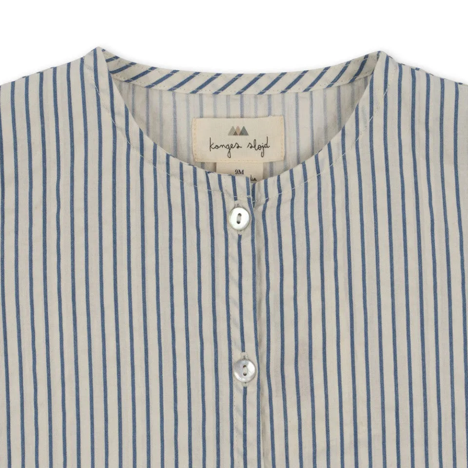 Konges Sløjd Ace Romper Gots | Stripe Blue