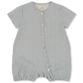 Konges Sløjd Ace Romper Gots | Stripe Blue