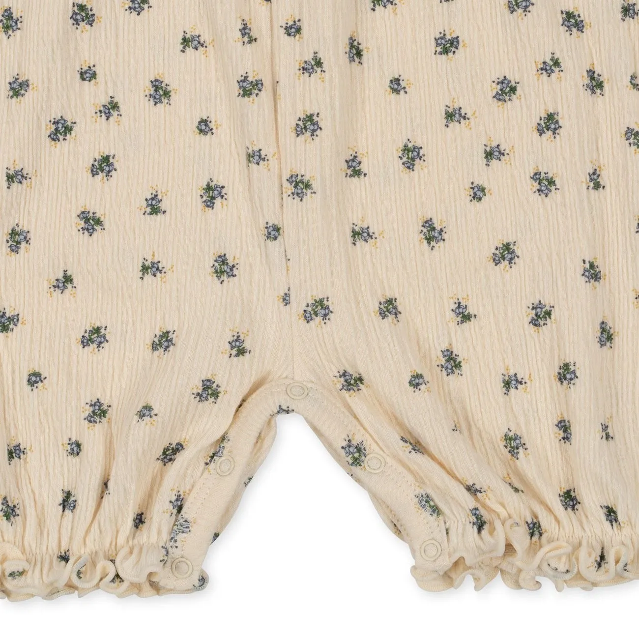 Konges Sløjd Bloomie Blue Chleo Frill Romper