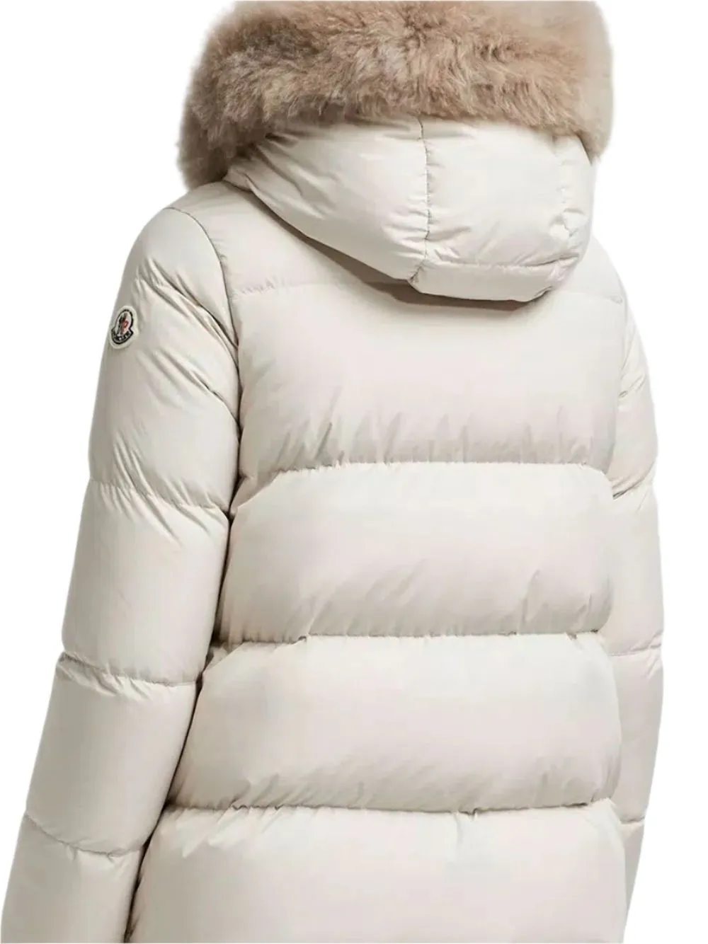 Laichefur short down coat