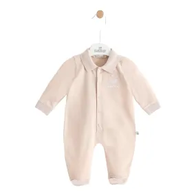 leo king - Baby  beige  romper