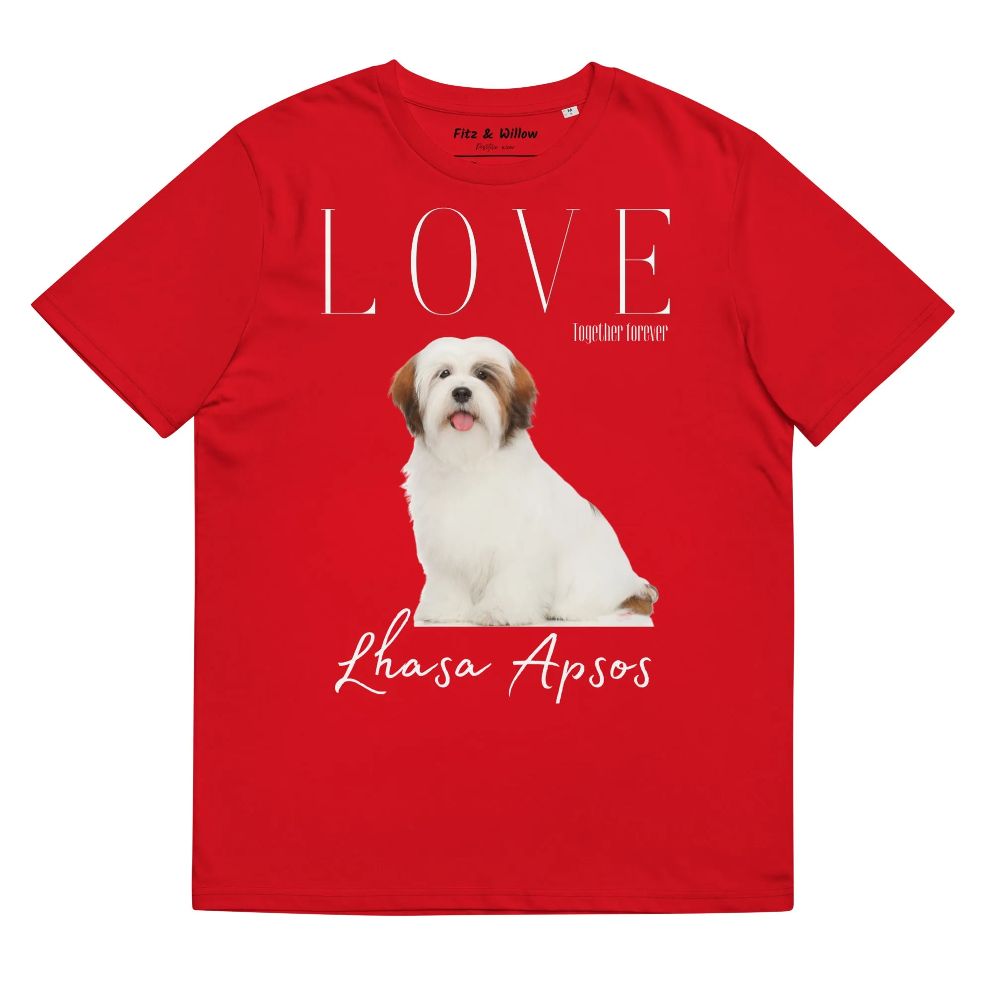 Lhasa Apso lovers sustainable t-shirt