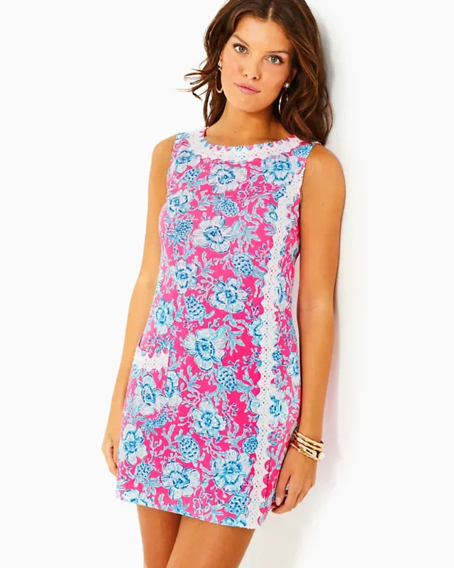 Lilly Pulitzer Women's Ginge Shift Romper - Roxie Pink Wave N Sea