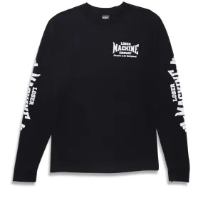 Loser Machine Barbell Long Sleeve T-Shirt - Black