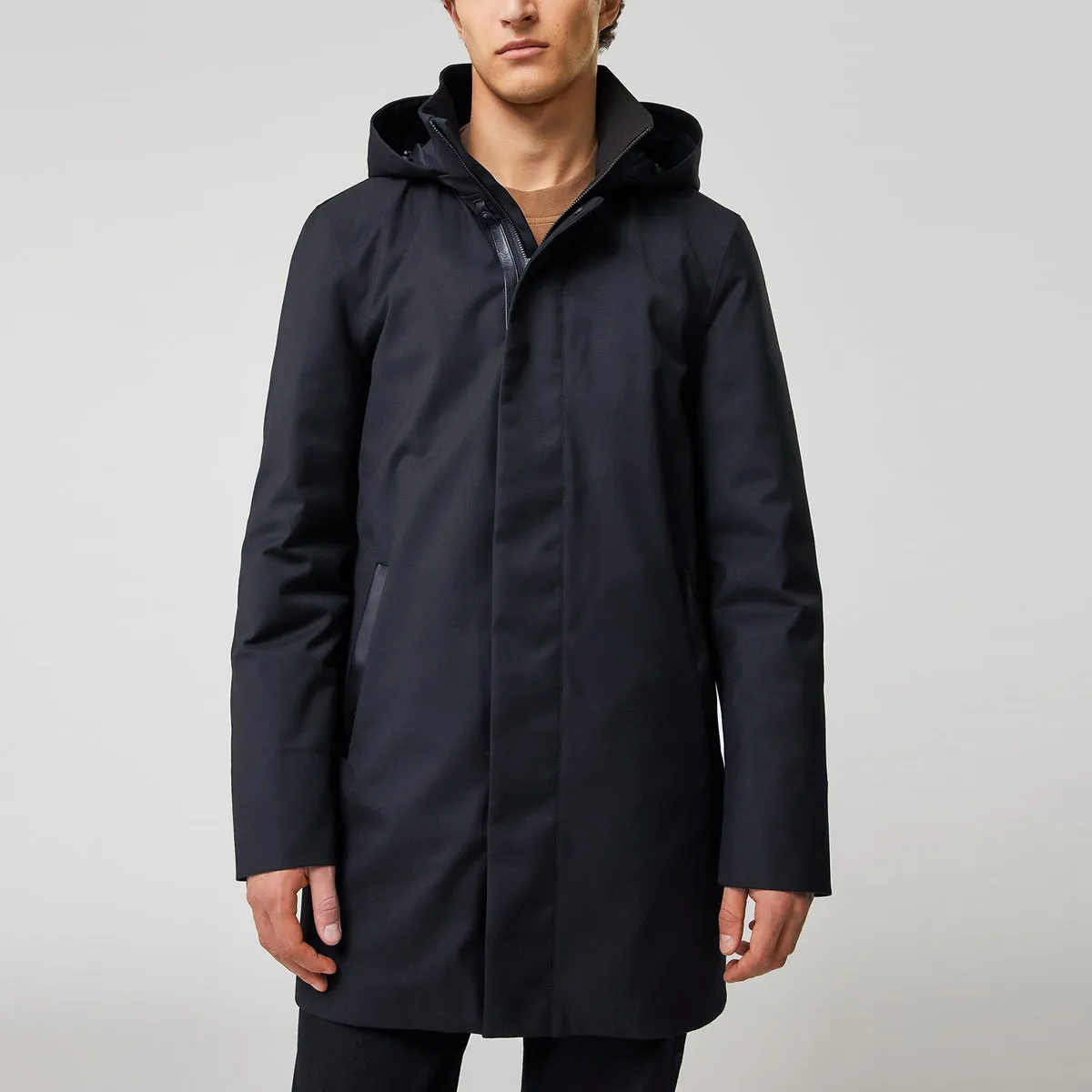 Mackage - Thorin-R Trench Coat with Removable Liner in Navy
